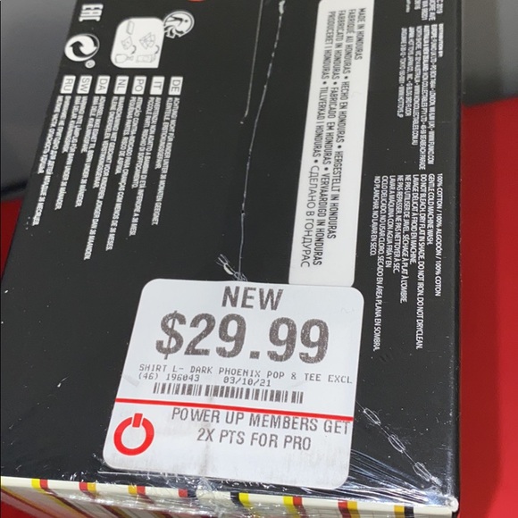 X-men dark Phoenix Funko pop and tee shirt sealed. - Picture 3 of 4